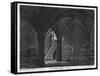 Ancient Crypt, Guildford, Surrey, 1785-Godfrey-Framed Stretched Canvas