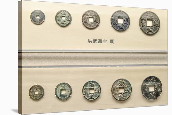 Ancient Currency Exhibits, Shanghai, China-Michael DeFreitas-Stretched Canvas