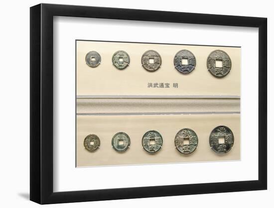 Ancient Currency Exhibits, Shanghai, China-Michael DeFreitas-Framed Photographic Print