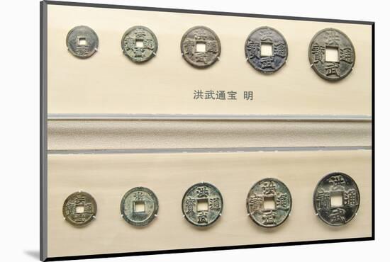 Ancient Currency Exhibits, Shanghai, China-Michael DeFreitas-Mounted Photographic Print