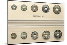 Ancient Currency Exhibits, Shanghai, China-Michael DeFreitas-Mounted Photographic Print