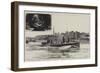 Ancient Defence and Modern Offence, Torpedo Boats Passing Upnor Castle-Charles William Wyllie-Framed Giclee Print