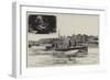 Ancient Defence and Modern Offence, Torpedo Boats Passing Upnor Castle-Charles William Wyllie-Framed Giclee Print
