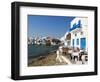 Ancient District of Alefkandra (Little Venice), Mykonos, Cyclades, Greek Islands, Greece, Europe-null-Framed Photographic Print