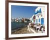 Ancient District of Alefkandra (Little Venice), Mykonos, Cyclades, Greek Islands, Greece, Europe-null-Framed Photographic Print