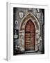 Ancient Door in L'Aquila-Andrea Costantini-Framed Photographic Print