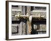 Ancient Door in the Souks, Marrakesh, Morocco, North Africa, Africa-Thouvenin Guy-Framed Photographic Print