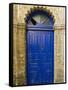 Ancient Door, Old City, UNESCO World Heritage Site, Essaouira, Morocco, North Africa, Africa-Nico Tondini-Framed Stretched Canvas