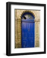 Ancient Door, Old City, UNESCO World Heritage Site, Essaouira, Morocco, North Africa, Africa-Nico Tondini-Framed Premium Photographic Print