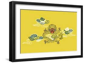 Ancient Dragon-null-Framed Premium Giclee Print