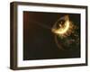 Ancient Earth Impact-Stocktrek Images-Framed Premium Photographic Print