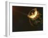 Ancient Earth Impact-Stocktrek Images-Framed Premium Photographic Print