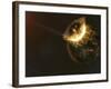 Ancient Earth Impact-Stocktrek Images-Framed Photographic Print