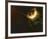 Ancient Earth Impact-Stocktrek Images-Framed Photographic Print