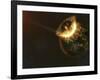 Ancient Earth Impact-Stocktrek Images-Framed Photographic Print