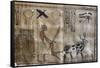 Ancient Egypt : Agriculture, Plowing and the Eye of Horus-null-Framed Stretched Canvas