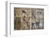 Ancient Egypt : Agriculture, Plowing and the Eye of Horus-null-Framed Photographic Print