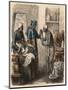 Ancient Egypt: Embalming animals,-Heinrich Leutemann-Mounted Giclee Print