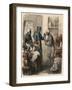 Ancient Egypt: Embalming animals,-Heinrich Leutemann-Framed Giclee Print