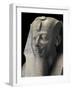 Ancient Egypt Museum, Close-Up of King Thutmosi III Statue from Temple of Amun at Karnak-null-Framed Giclee Print