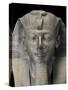 Ancient Egypt Museum, Close-Up of King Thutmosi III Statue from Temple of Amun at Karnak-null-Stretched Canvas