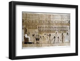 Ancient Egypt : the Weighing of the Souls-null-Framed Photographic Print
