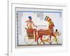 Ancient Egyptain Fresco, 19th Century-Ippolito Rosellini-Framed Giclee Print