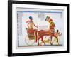 Ancient Egyptain Fresco, 19th Century-Ippolito Rosellini-Framed Giclee Print