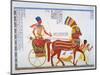 Ancient Egyptain Fresco, 19th Century-Ippolito Rosellini-Mounted Premium Giclee Print