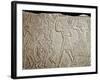 Ancient Egyptian Bas-Relief Depicting Farewell to the Deceased-null-Framed Photographic Print