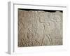 Ancient Egyptian Bas-Relief Depicting Farewell to the Deceased-null-Framed Photographic Print