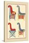 Ancient Egyptian Chairs-J. Gardner Wilkinson-Stretched Canvas