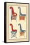 Ancient Egyptian Chairs-J. Gardner Wilkinson-Framed Stretched Canvas