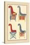 Ancient Egyptian Chairs-J. Gardner Wilkinson-Stretched Canvas