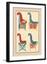 Ancient Egyptian Chairs-J. Gardner Wilkinson-Framed Art Print