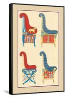 Ancient Egyptian Chairs-J. Gardner Wilkinson-Framed Stretched Canvas