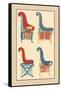 Ancient Egyptian Chairs-J. Gardner Wilkinson-Framed Stretched Canvas