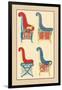 Ancient Egyptian Chairs-J. Gardner Wilkinson-Framed Art Print