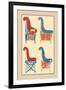 Ancient Egyptian Chairs-J. Gardner Wilkinson-Framed Art Print