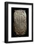 Ancient Egyptian Cosmetic Palette with Animal Motif-null-Framed Photographic Print