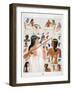 Ancient Egyptian Costume, 1888-Chataignon-Framed Giclee Print