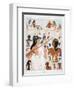 Ancient Egyptian Costume, 1888-Chataignon-Framed Giclee Print