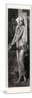 Ancient Egyptian Dancing Girl, Egypt, 1879-null-Mounted Giclee Print
