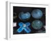 Ancient Egyptian Faience Bowls and Lamp Base, New Kingdom-null-Framed Giclee Print