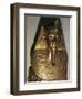 Ancient Egyptian Gold Funerary Mask of Psusennes I-null-Framed Giclee Print