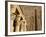 Ancient Egyptian hieroglyphics at ruins in Aswan-Franz-Marc Frei-Framed Photographic Print