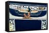 Ancient Egyptian Hieroglyphs, Thebes, Egypt-null-Framed Stretched Canvas