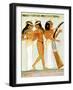 Ancient Egyptian Musicians and a Dancer, 1910-Walter Tyndale-Framed Giclee Print