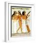 Ancient Egyptian Musicians and a Dancer, 1910-Walter Tyndale-Framed Giclee Print