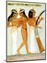 Ancient Egyptian Musicians and a Dancer, 1910-Walter Tyndale-Mounted Giclee Print